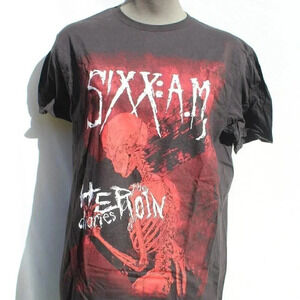 SIXX AM Official Herion Diaries MERCH BAND CONCERT MUSIC T-SHIRT NOS